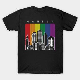 Manila LGBT Flag T-Shirt